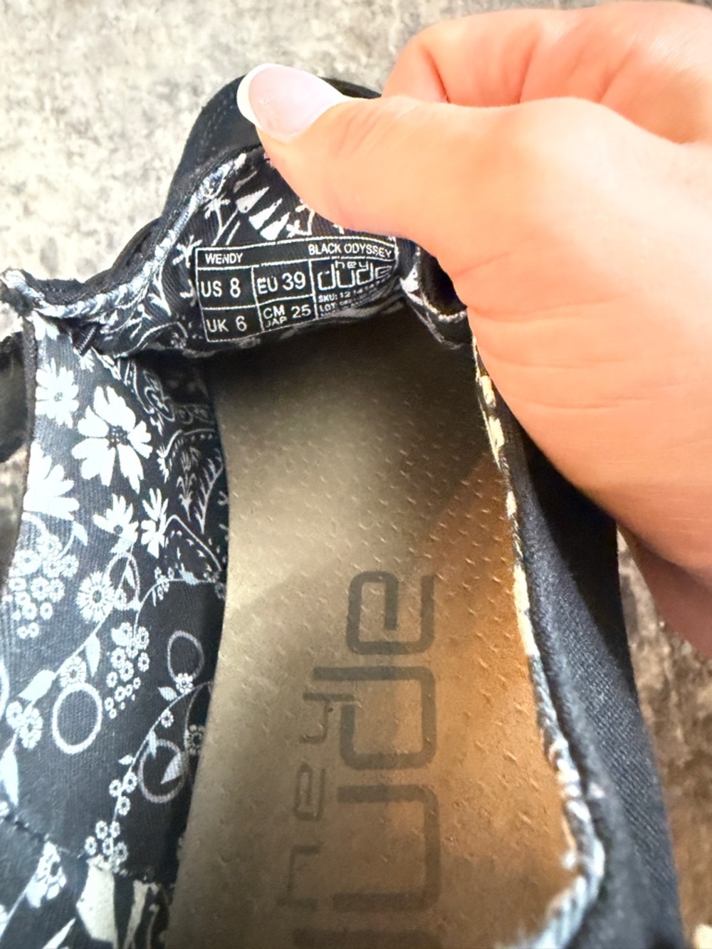 Women’s Hey Dude Shoes Wendy Basic - Picture 7 of 7